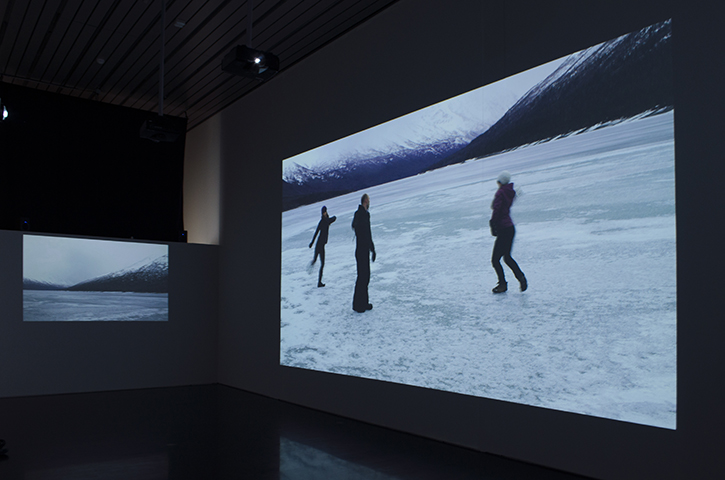 Alaska Variations 3 channel sound and video installation at Anchorage Museum, 2016